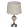 Lampe Beige Argenté Métal Verre 10 W 30 x 30 x 48 cm