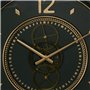 Horloge Murale Vert Doré Fer 55 x 8,5 x 55 cm