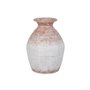 Vase Blanc Fer 27,5 x 27,5 x 36,5 cm