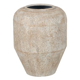 Vase Crème Fer 31,5 x 31,5 x 38,5 cm