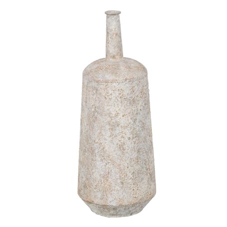 Vase Crème Fer 20 x 20 x 51 cm
