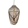 Suspension Naturel Métal 220-240 V 42,5 x 42,5 x 76 cm