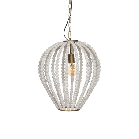 Suspension Blanc Métal 220-240 V 43 x 43 x 48 cm