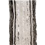 Vase Gris Verre 10 x 10 x 25,5 cm