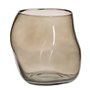 Vase Taupe Verre 18,5 x 19,5 x 19,5 cm