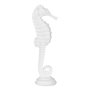 Figurine Décorative Blanc Cheval des Mers 15 x 12,5 x 45 cm