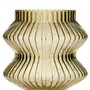 Vase Jaune Verre 16,5 x 16,5 x 20 cm