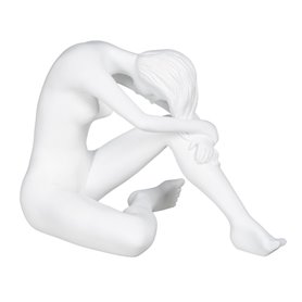 Figurine Décorative Blanc 28,5 x 17,5 x 18 cm