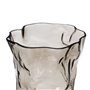 Vase Gris Verre 19 x 17 x 38,5 cm