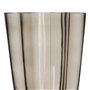 Vase Gris Verre 15,5 x 15 x 25 cm