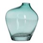 Vase Vert Verre 14,5 x 9,5 x 17 cm