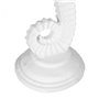 Figurine Décorative Blanc Cheval des Mers 11 x 9 x 31 cm