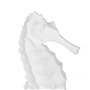 Figurine Décorative Blanc Cheval des Mers 11 x 9 x 31 cm