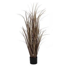 Plante décorative PVC Acier Ciment 122 cm 14 x 14 x 13 cm