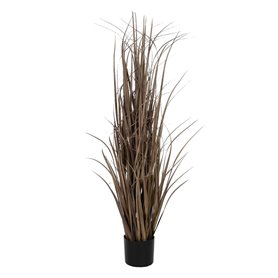 Plante décorative PVC Acier Ciment 152 cm 16 x 16 x 15 cm