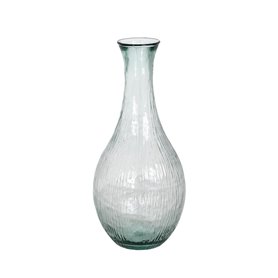 Vase WE CARE Beige verre recyclé 34 x 34 x 75 cm