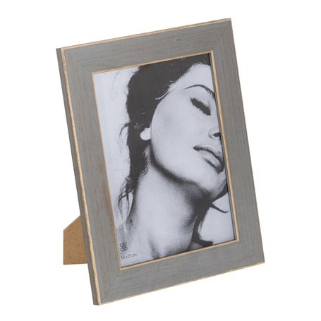 Cadre photo Bois Verre 20 x 1 x 25 cm