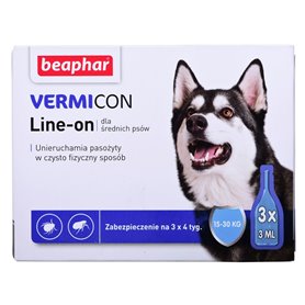 Supplément Alimentaire Beaphar VERMIcon Line-on Dog M Antiparasites