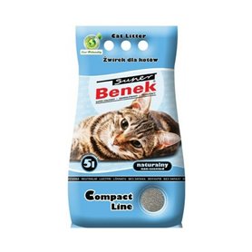 Sable pour chats Super Benek Compact Natural 5 L