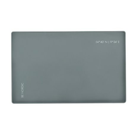 Set de table Trixie 48x30 cm Gris Silicone Silice