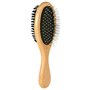 Brosse Trixie Chat Double Marron Noir Bois