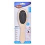 Brosse Trixie Chat Double Marron Noir Bois