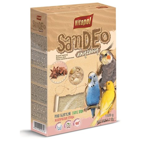 Nourriture pour oiseaux Vitapol Samdeo 1,5 Kg Anis