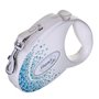Laisse pour Chien Flexi Glam Splash 5 m Blanc
