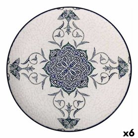 Dessous d'Assiette La Mediterránea Rosetta Porcelaine Ø 32,5 cm (6 Uni