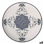 Dessous d'Assiette La Mediterránea Rosetta Porcelaine Ø 32,5 cm (6 Uni