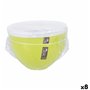 Set de Bols Kitchen Tropic   Avec couvercle Vert 2 Pièces (8 Unités)