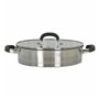 Casserole avec Couvercle en Verre Quttin 4,3 L (2 Unités)