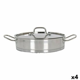 Casserole avec Couvercle en Verre Quttin 2,2 L (4 Unités)