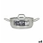 Casserole avec Couvercle Quttin Hotel Acier ø 22 x 8 cm (4 Unités)