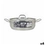 Casserole avec Couvercle Quttin Hotel Acier Ø 26 x 9 cm (4 Unités)