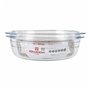 Casserole avec Couvercle Quttin 63095 verre 33 x 20 x 13 cm (3L + 1L)