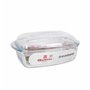 Casserole avec Couvercle Quttin 63096 verre 32,8 x 19,7 x 13 cm (3L + 