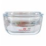 Casserole avec Couvercle Quttin 63096 verre 32,8 x 19,7 x 13 cm (3L + 