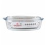 Casserole avec Couvercle Quttin 63096 verre 32,8 x 19,7 x 13 cm (3L + 