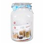 Pot en verre Borgonovo 33216 Hermétique Transparent 3,1 L 13 x 13 x 24