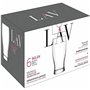 Verre à bière LAV Belek Transparent Verre 6 Pièces (8 Unités) (375 cc)