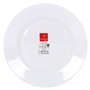 Assiette plate Bormioli Toledo Ø 25 x 2 cm (36 Unités)