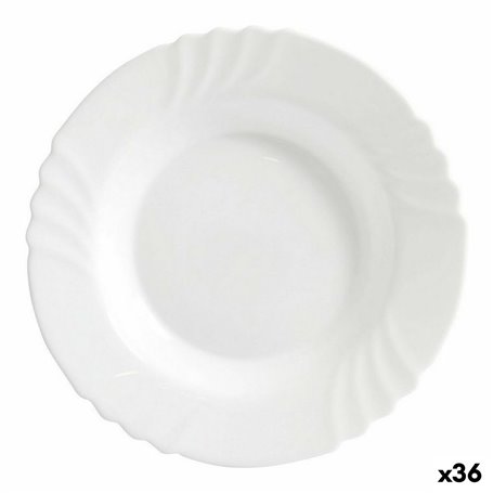 Assiette creuse Bormioli Ebro Ø 23 x 3 cm (36 Unités)