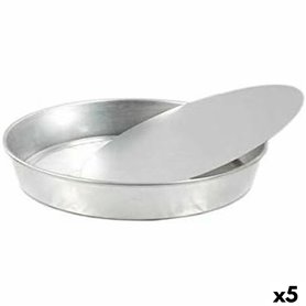 Moule amovible VR Aluminium Argenté 29 x 29 x 4 cm (5 Unités)