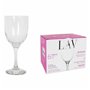 Set de Verres LAV 145011 7,5 x 7,5 x 18 cm (4 Unités) (290 ml)