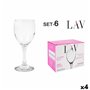 Verres LAV Blanc 200 ml (4 Unités)