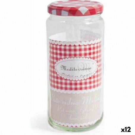 Pot en verre La Mediterránea Norma Polyvalents 720 ml verre (12 Unités