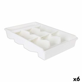 Range-couverts Tontarelli Bella plus Blanc 43,6 x 28,7 x 7,13 cm (6 Un