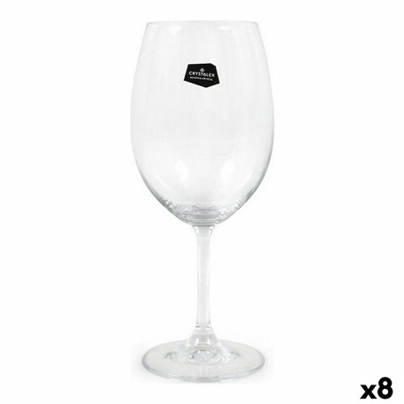 verre de vin Crystalex Lara Transparent Verre (6 Unités) (8 Unités) (4