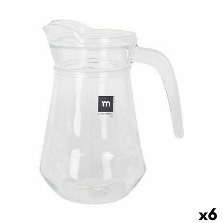 Pichet La Mediterránea Bar 1,3 L verre (6 Unités)